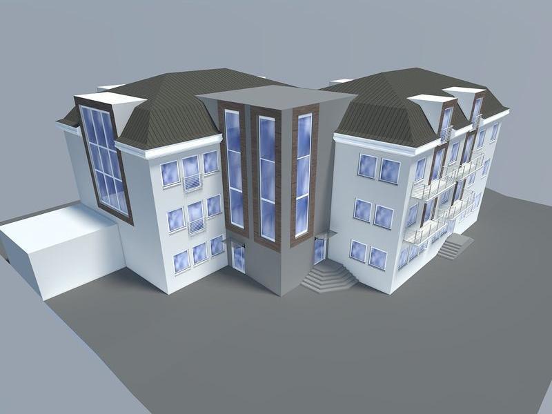 wizualizacja budynku 3D 4